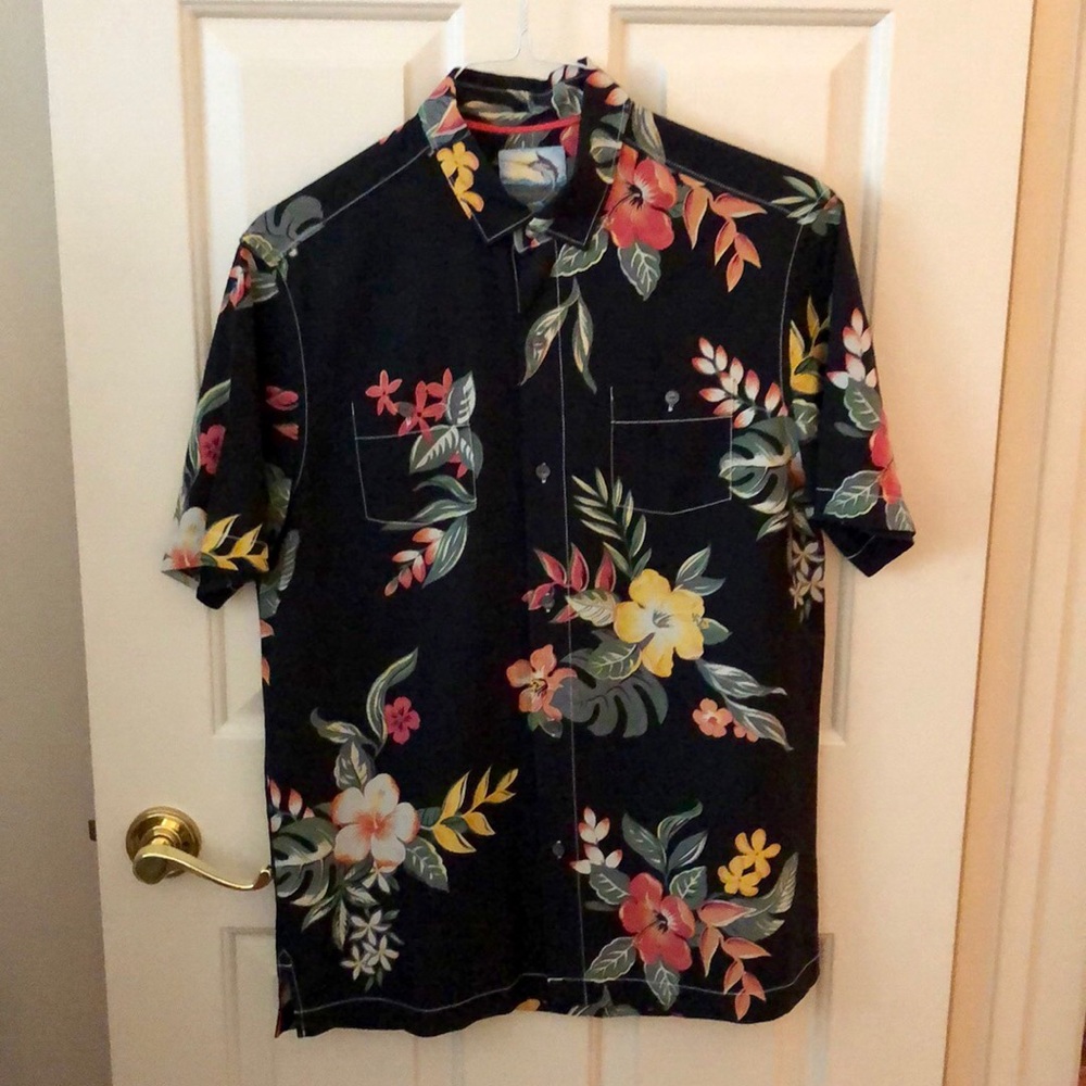 Tommy Bahama Hawaiian Silk Shirt